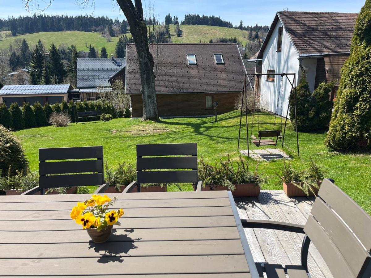 Rodinne Apartmany Rafael Bedrichov Exteriör bild